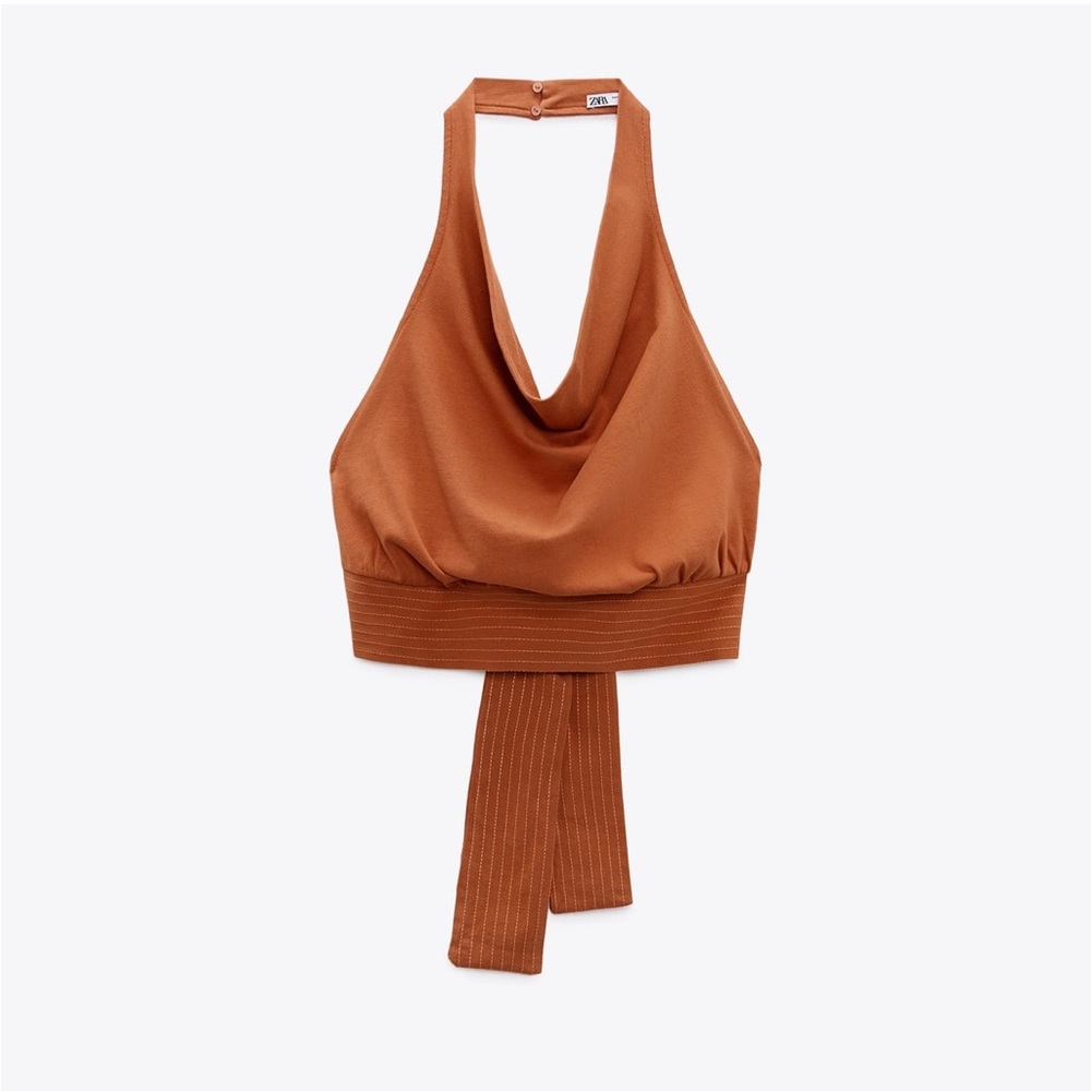 Zara halter top - new with tags